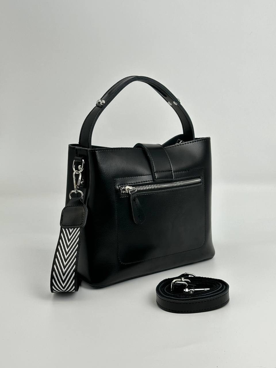 сумка,женская кожаная сумка,женская кожаная сумка 77-220 блек,женская сумка,сумка женская черная