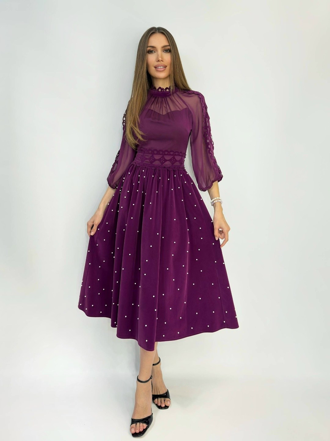 платье,нарядное платье,шифоновое платье,платье миди,платье модное