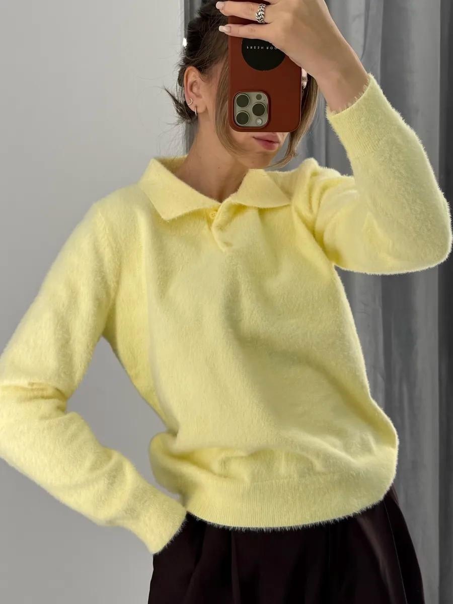 свитер с воротником,вязаные свитера женские,кофта с воротником,свитер пуловер,свитера женские