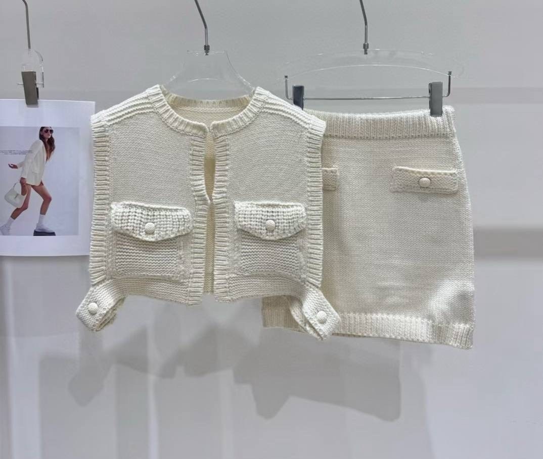 комплект одежды для маленьких девочек,модные комплекты,комплект одежды для девочек,комплект детской одежды,твидовый жакет chanel