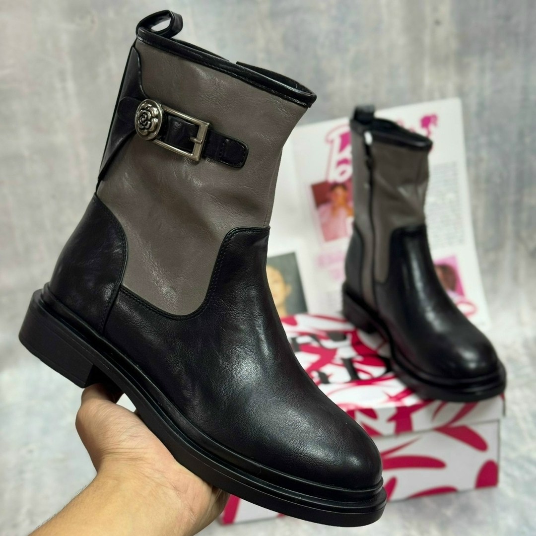 ,женские ботинки,ботинки стильные,женская  зимняя, женская