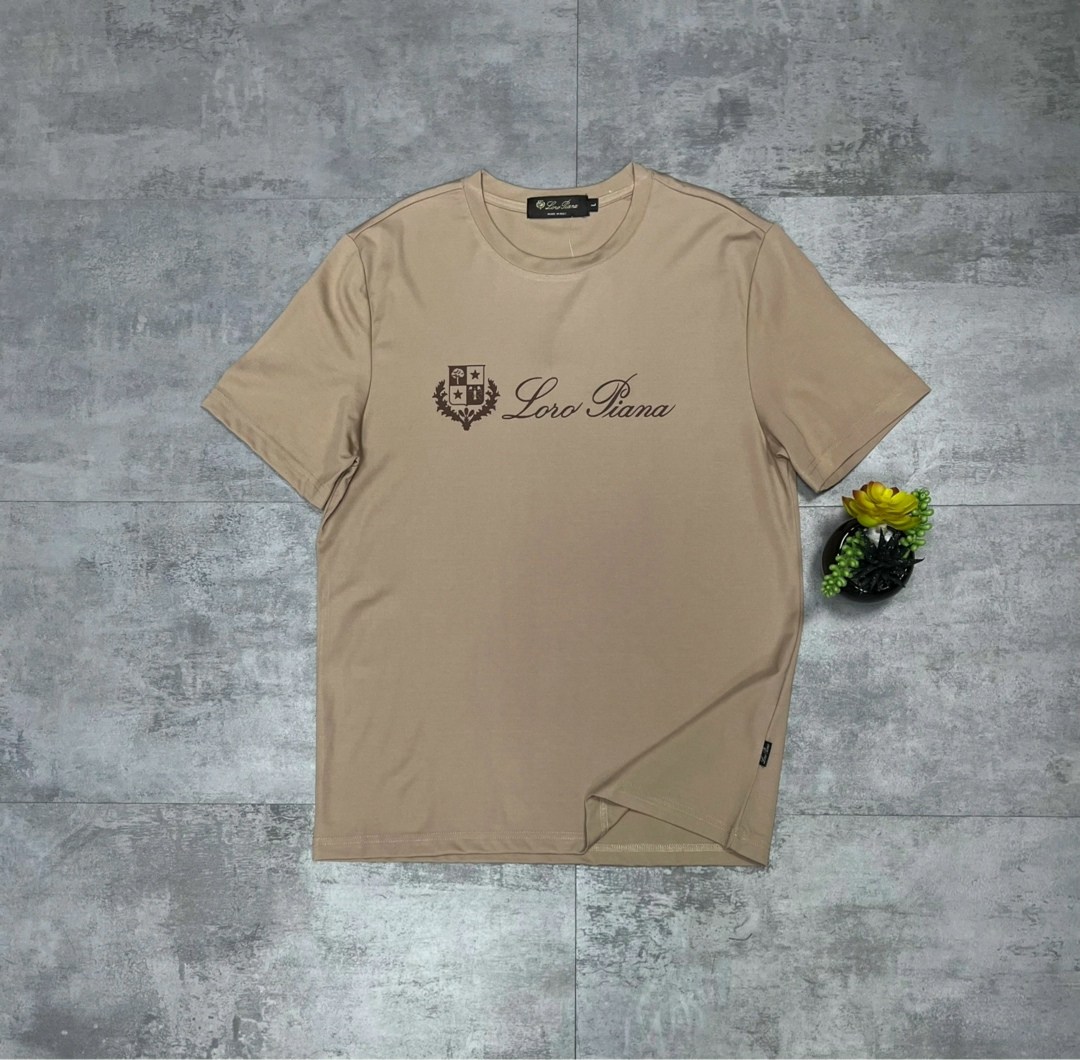 футболка loro piana,футболки мужские брендовые,мужская футболка белая,футболка мужская