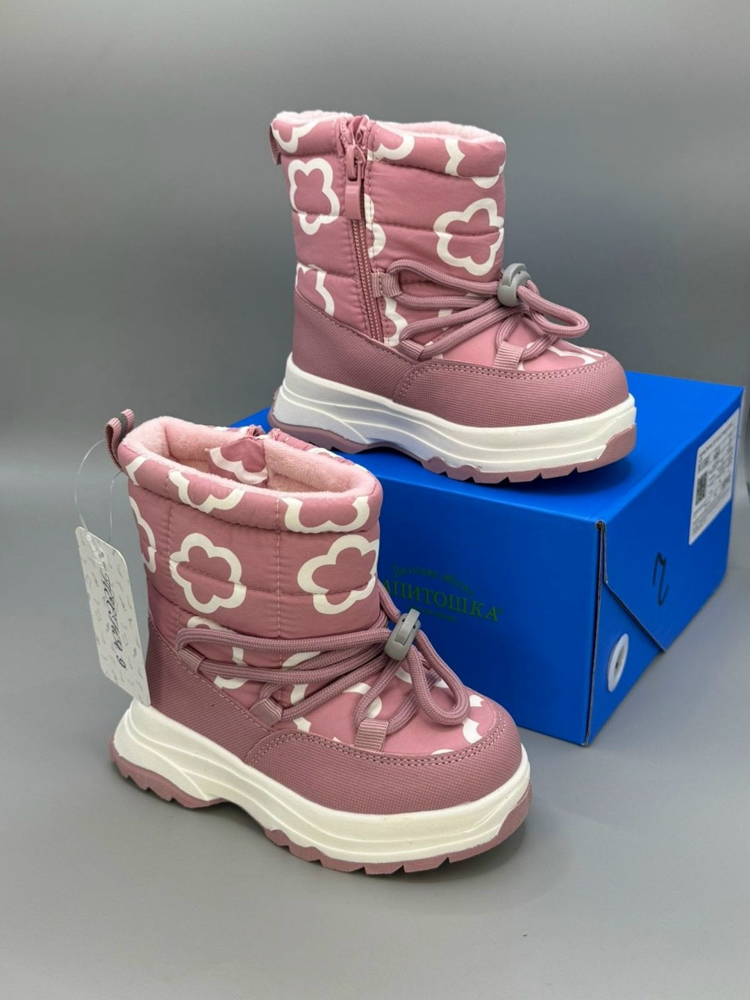 детские зимние дутики,,детские дутики,missouri сапоги луноходы черные,дутики