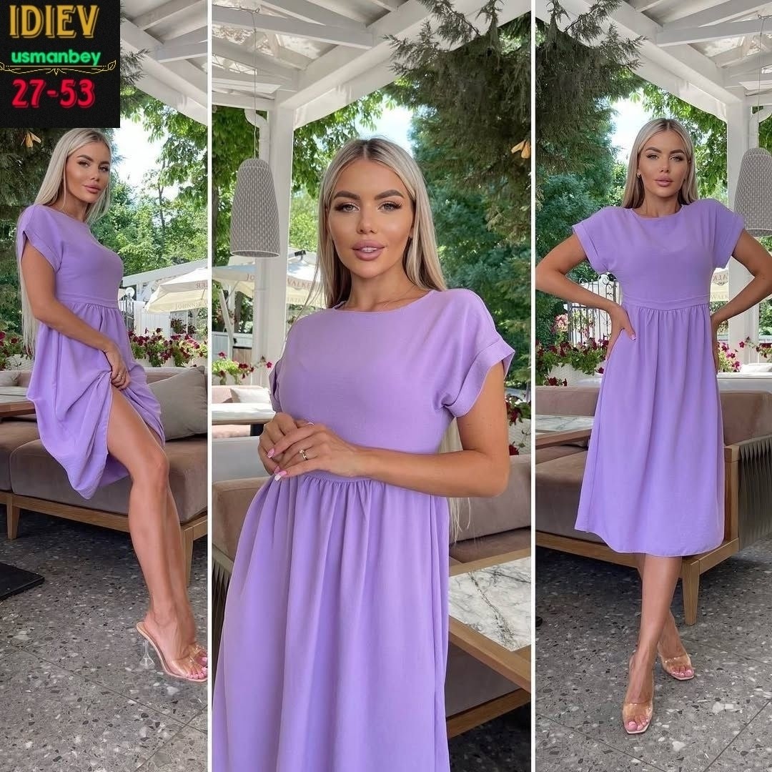 платье 👗,платье женская,летнее платье однотонное,платье женское повседневное,стильное платье