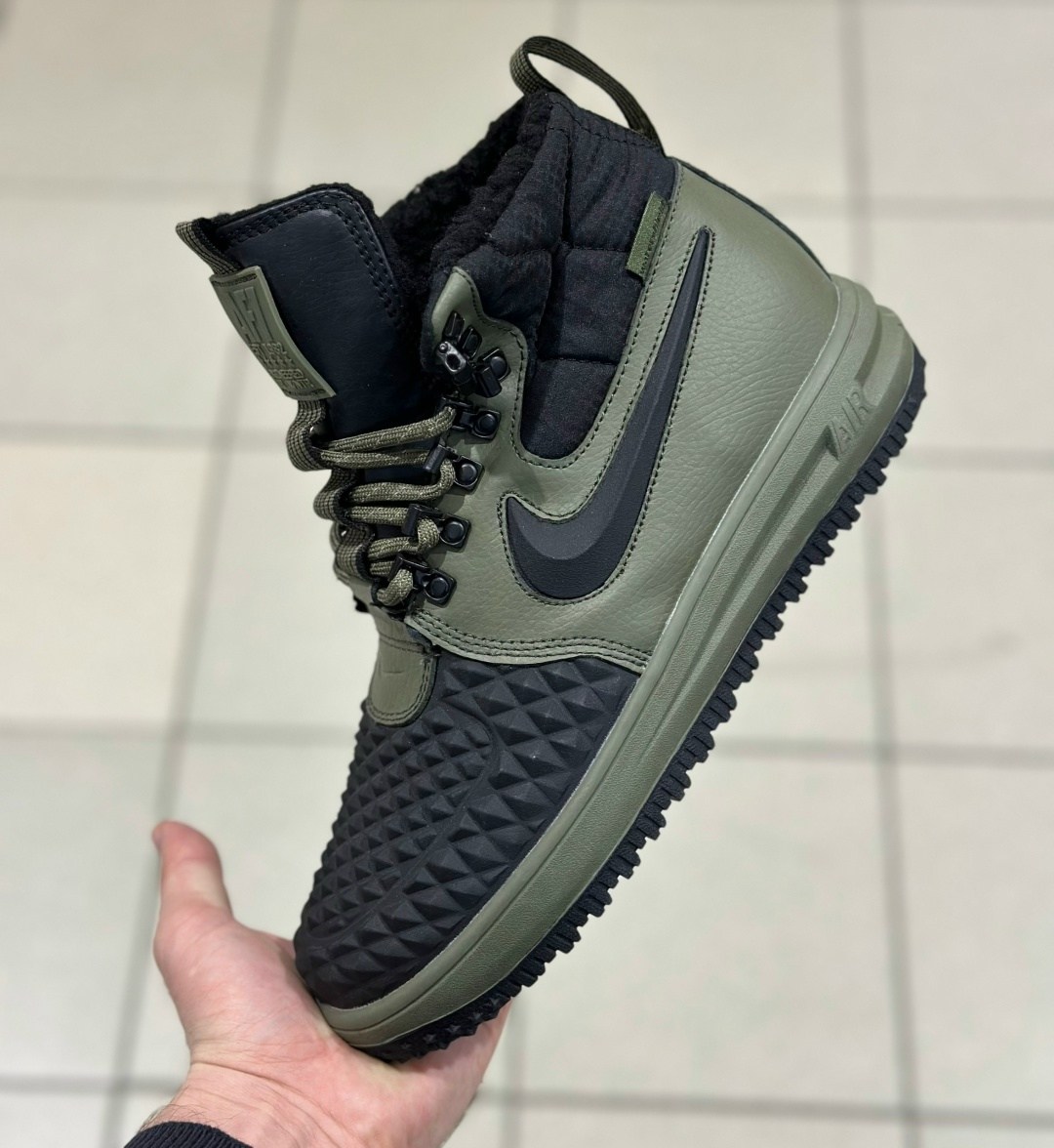 зимние кроссовки nike air force 1,кроссовки зимние nike air force,nike air force 1 duckboot,кросcовки nike air force 1,nike air force 1 duckboot 444745-203