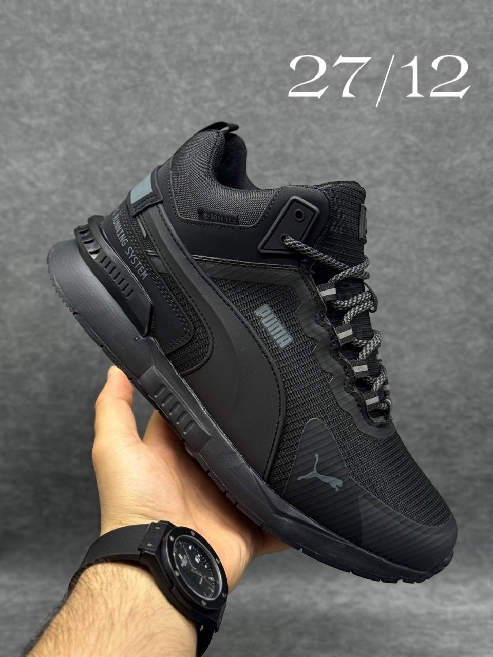 зимние кроссовки puma,кроссовки puma,кроссовки мужские puma,ботинки puma,кроссовки puma черные