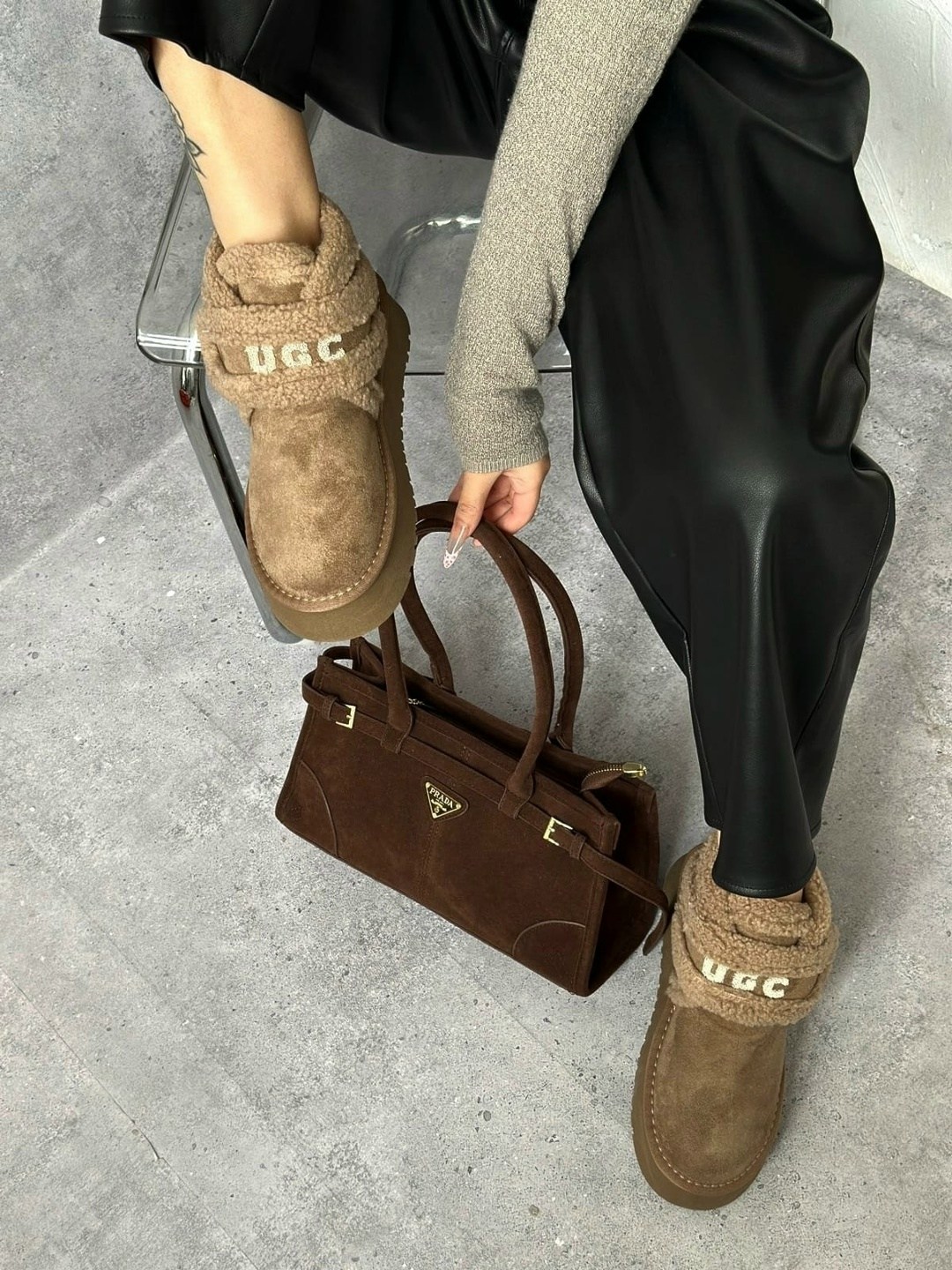 угги женские,,женские угги ugg, женская зимняя,модные зимние ботинки