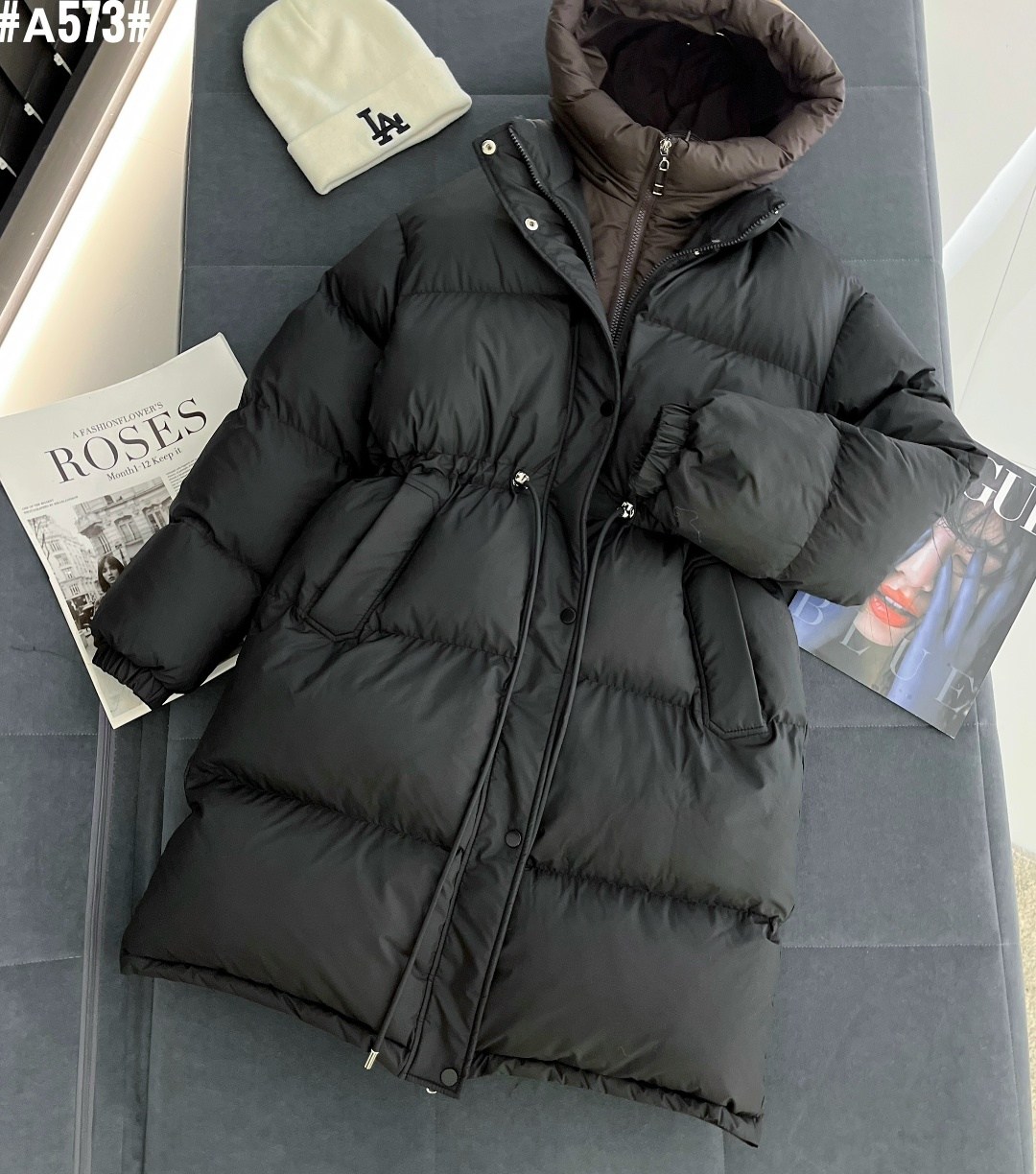 пуховик двусторонний,пуховик,женские пуховики,пуховик max mara серый,длинные пуховики