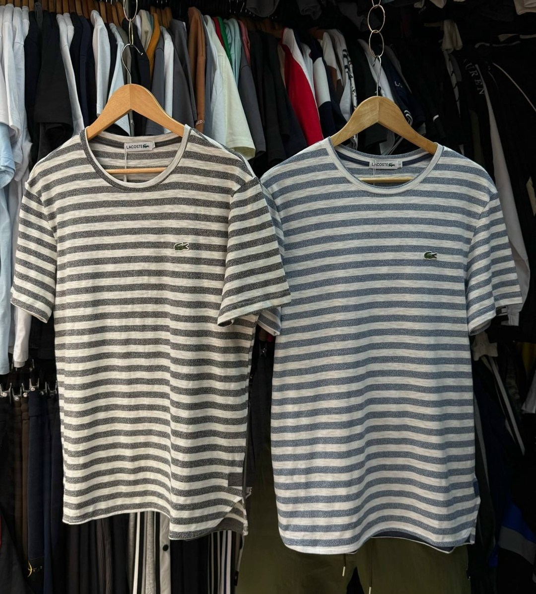 мужские футболки lacoste,полосатая футболка мужская lacoste,универсальные футболки,футболка lacoste,футболка lacoste stripe