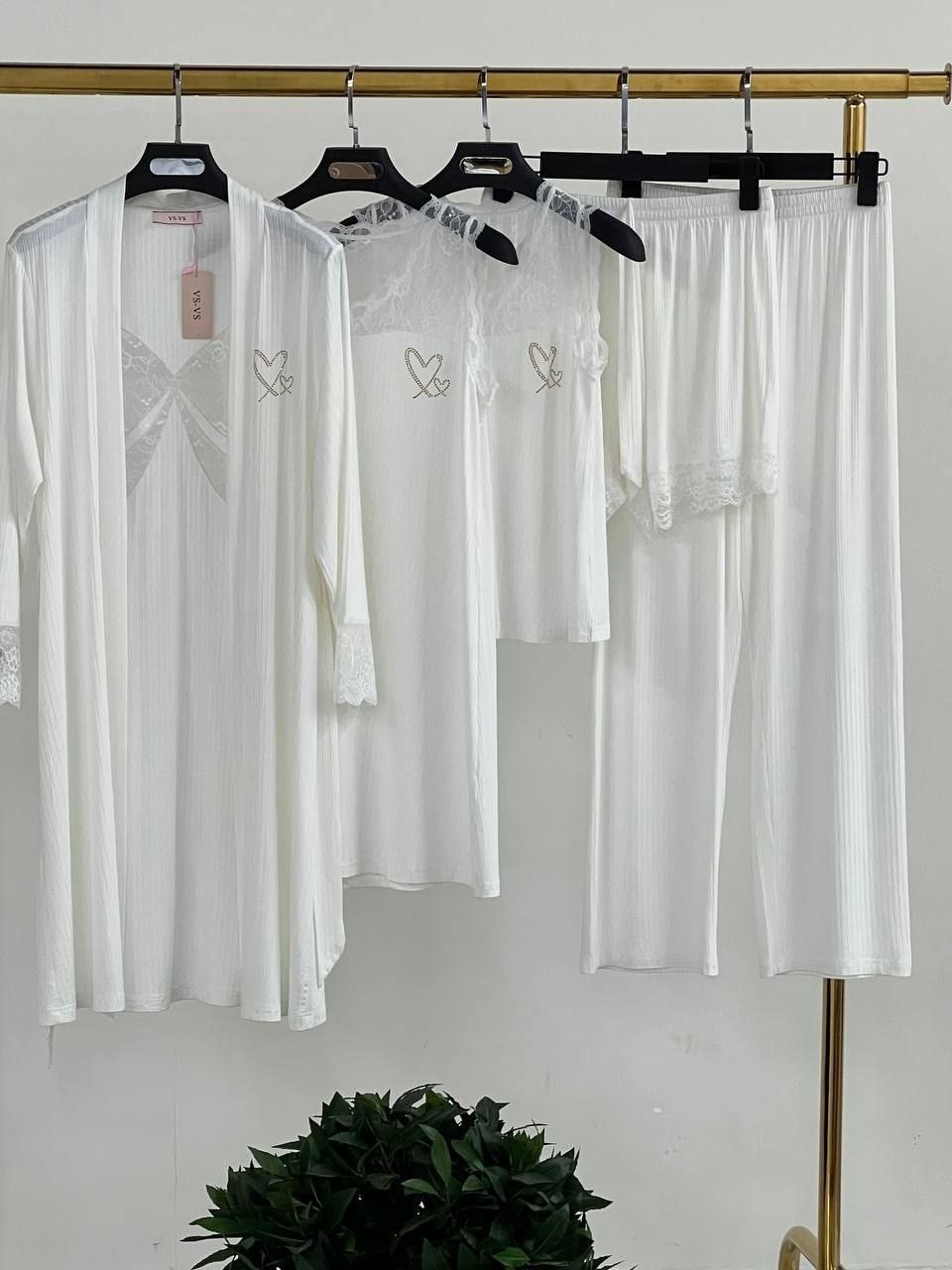 комплект пижамы 6в1 виктория сикрет,женские пижамные комплекты,пижама комплект,пижама домашний одежда,женская пижама комплект