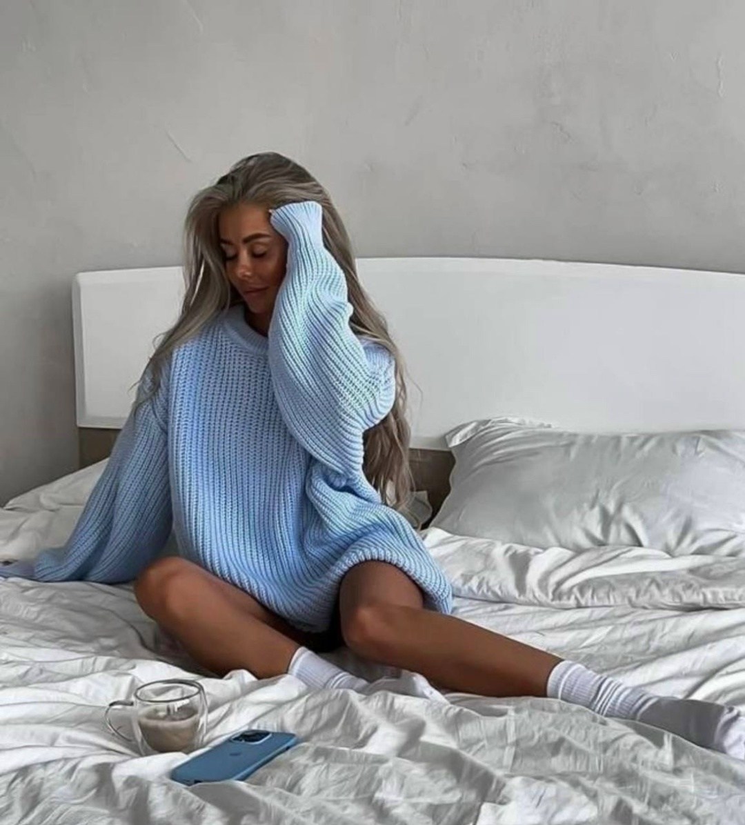 теплый свитер вязаный оверсайз,cвитер вязаный оверсайз,свитер удлиненная,свитер однотонный вязаный,свитер оверсайз вязаный женский