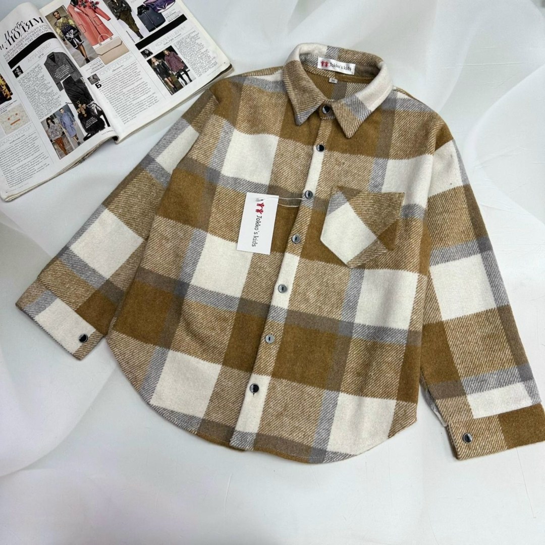 клетчатая рубашка h&m,рубашка для мальчика в клетку,теплая рубашка,рубашка детская в клетку,повседневная куртка