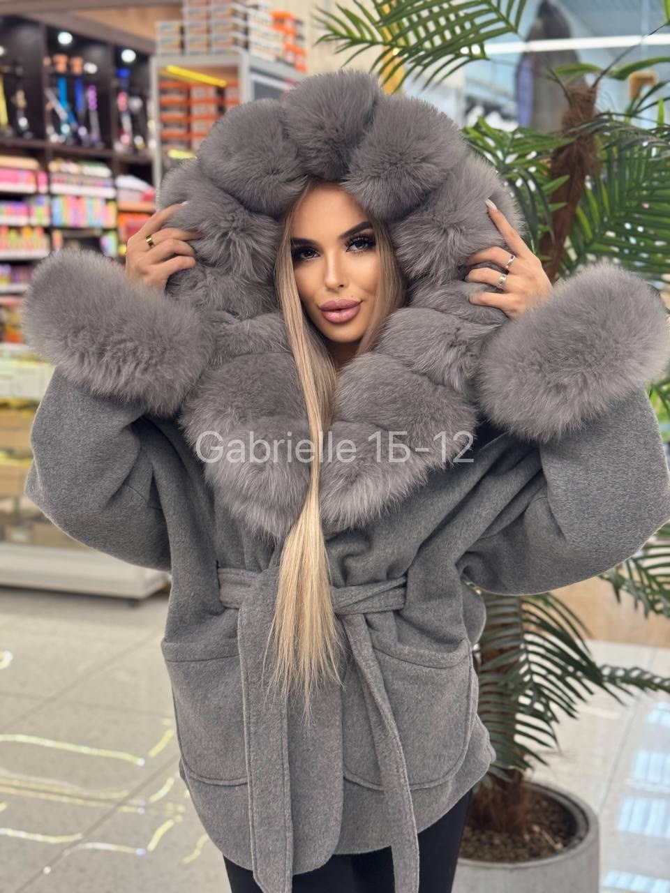 пальто с мехом,полупальто с мехом,мех песец,пальто кашемир,пальто зимнее