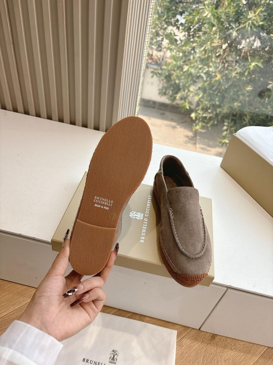 эспадрильи brunello cucinelli,,лоферы brunello cucinelli,замшевые лоферы,лоферы loro piana