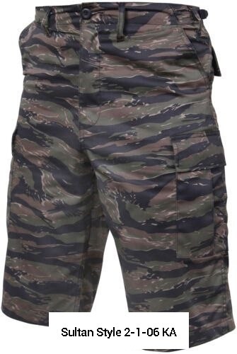 шорты тактические,bdu tiger stripe,шорты камуфляж,камуфляж тайгер страйп,шорты военные