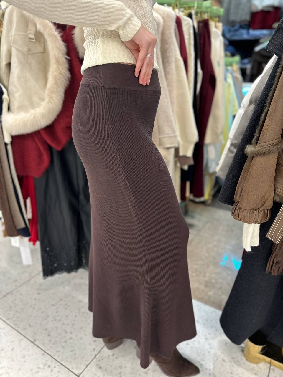 длинная юбка,юбка повседневная,стильная юбка,юбка плиссе,женская длинная юбка