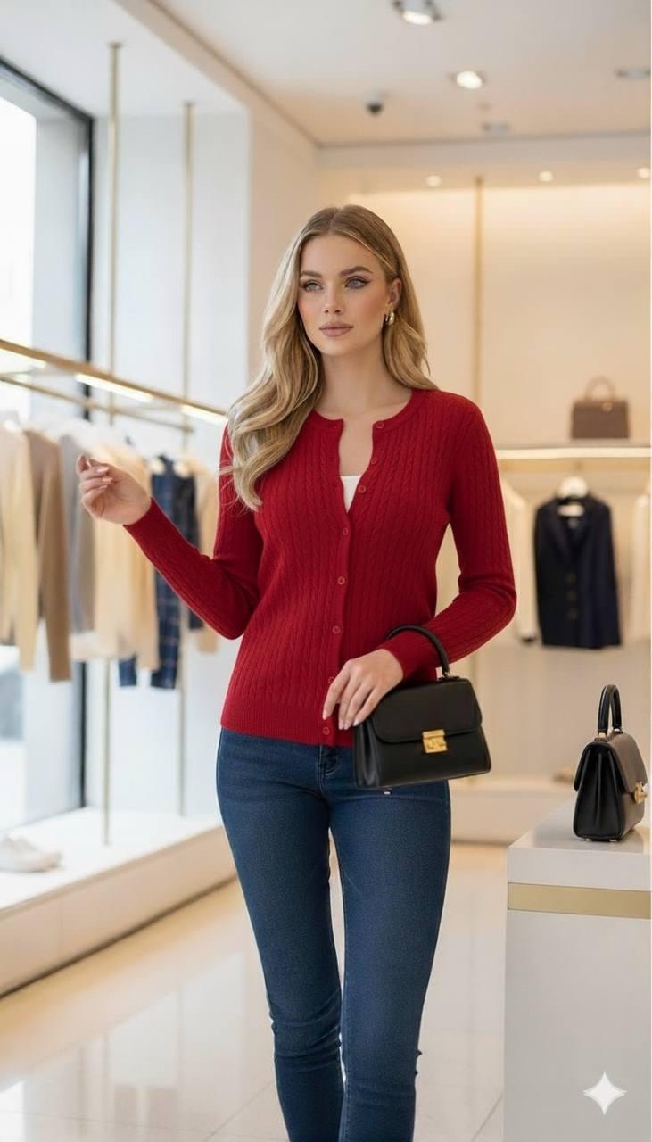 кардиган бенеттон женский,женские кардиганы,кардиган,женская кофта,красный кардиган