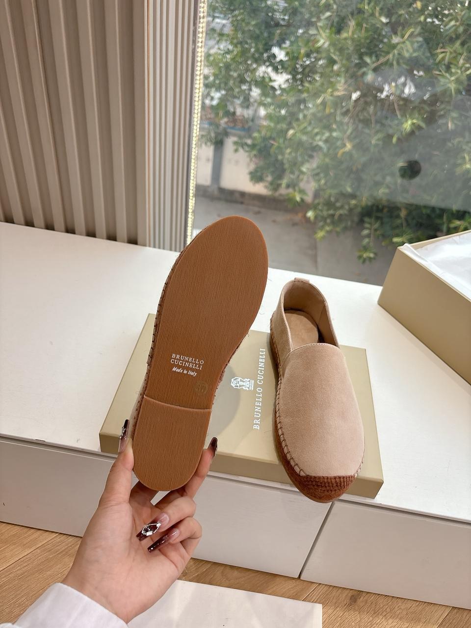 эспадрильи brunello cucinelli,,лоферы brunello cucinelli,женские мокасины,эспадрильи женские