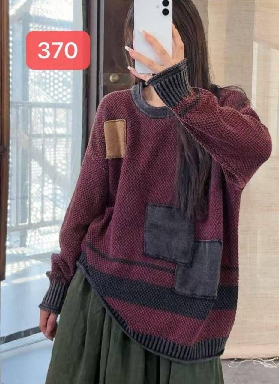 модные свитера,свитер вязаный модный,модный джемпер,свитер в стиле пэчворк,вязаные джемпера