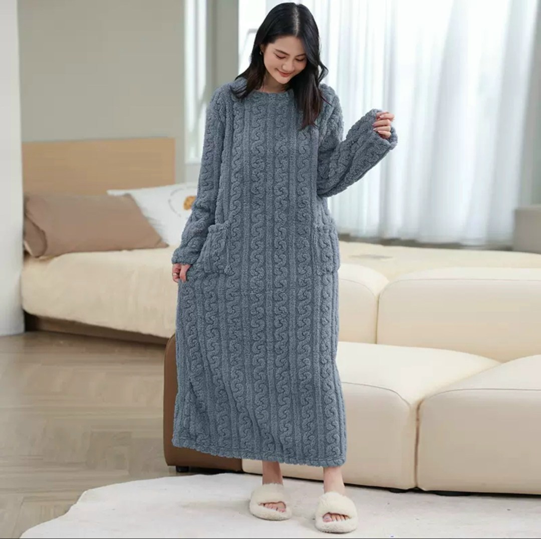 теплый халат,теплая домашняя одежда,платье теплое,женские халаты,теплая пижама