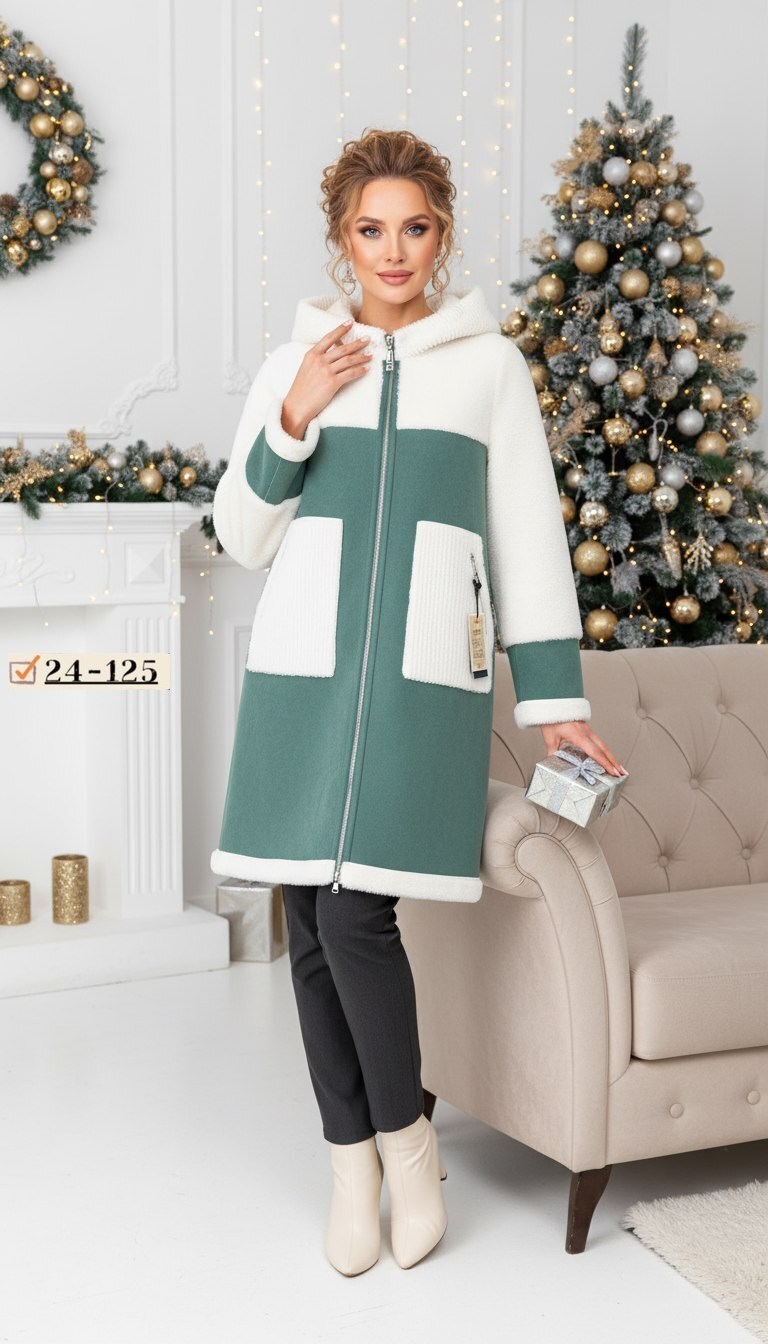 зимняя двухсторонняя дублёнка с капюшоном,дубленка женская,дубленка двухсторонняя,эко дубленка,пальто женские