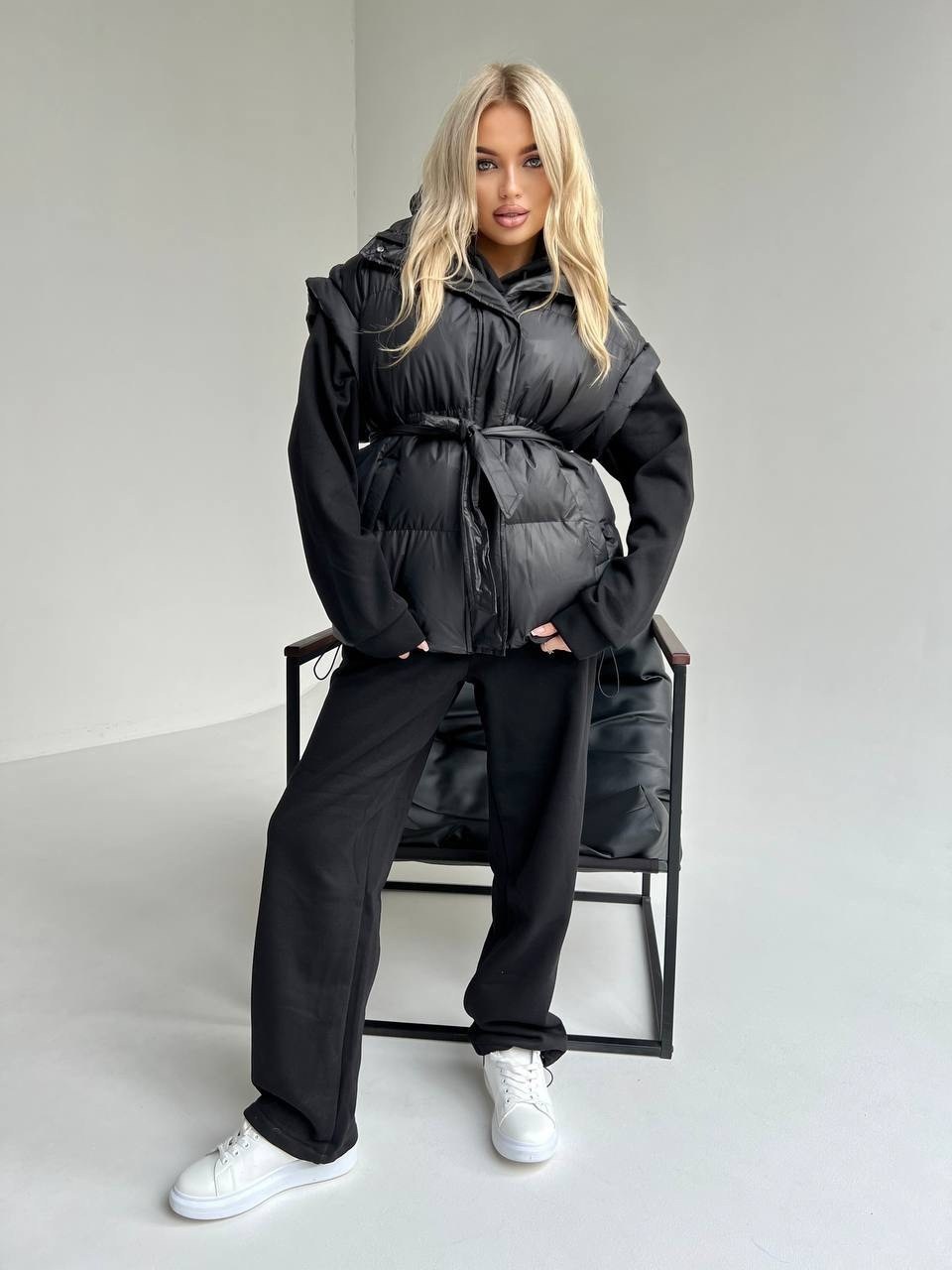 стильная жилетка,женская жилетка,демисезонная жилетка,демисезонный жилет,костюм женский тройка