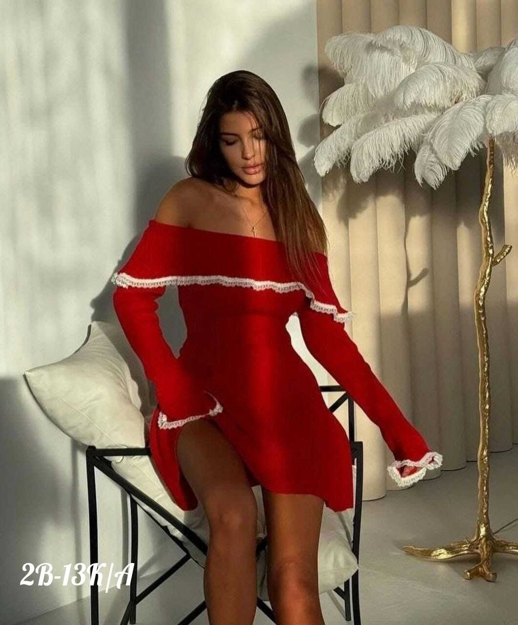 трикотажное платье с открытыми плечами,платье вязаное женское,платье вязаное,платье вязаное мини,платье со свитером