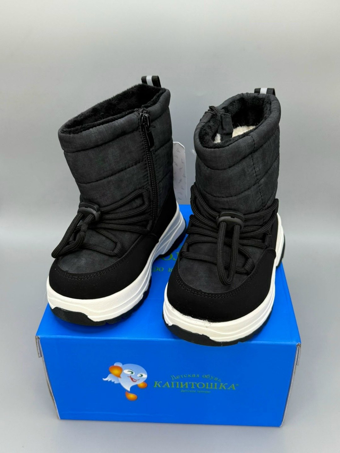 детские зимние дутики,,детские дутики,missouri сапоги луноходы черные,дутики