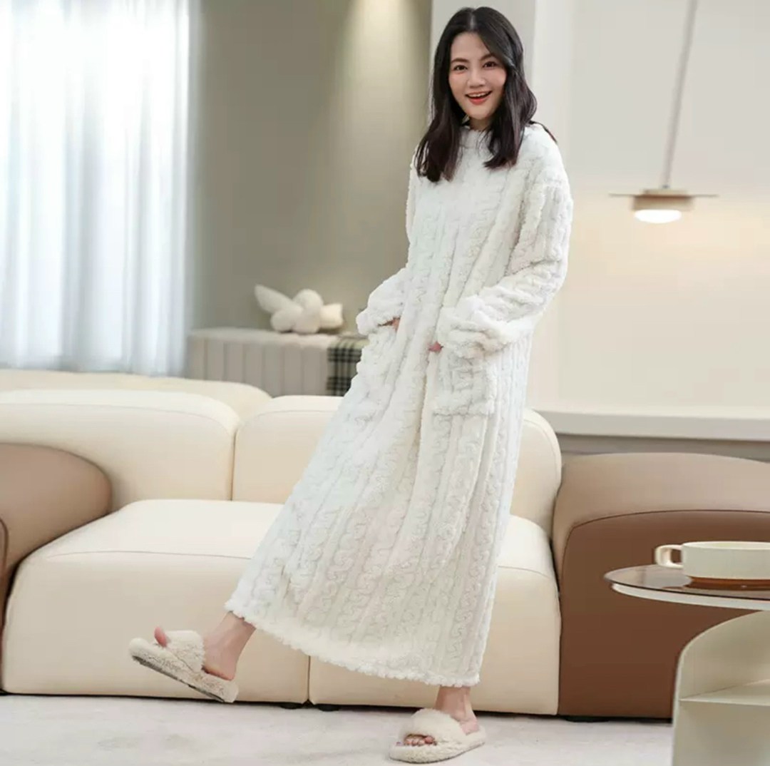 теплый халат,теплая домашняя одежда,платье теплое,женские халаты,теплая пижама