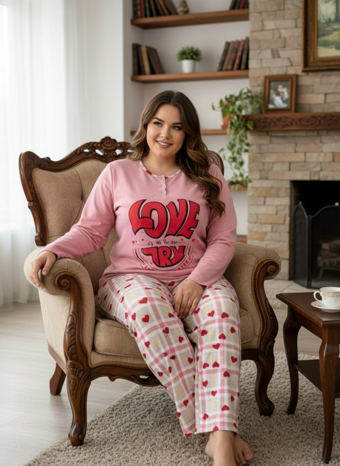 пижама одежда для дома,пижамный комплект больших размеров,пижама женская,пижамы для женщин,пижама женская теплая