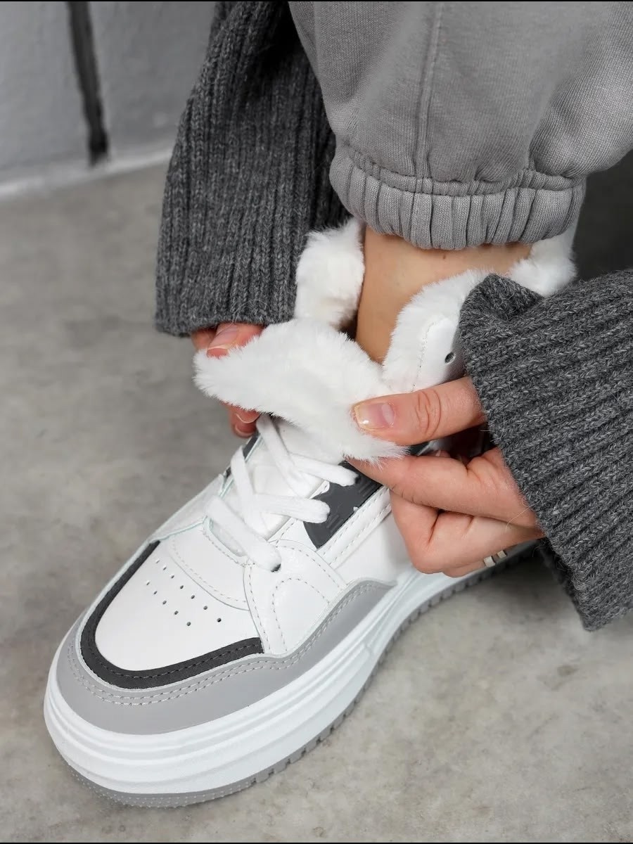 ,кроссовки женскиe,зимние кроссовки женские,кроссовки зимние с мехам,кроссовки высокие