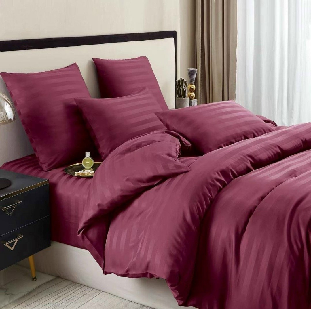 комплект постельного белья страйп сатин евро,комплект постельного белья страйп сатин,постельное белье страйп сатин,постельное белье страйп сатин однотонный евро,постельного белья евро страйп сатин