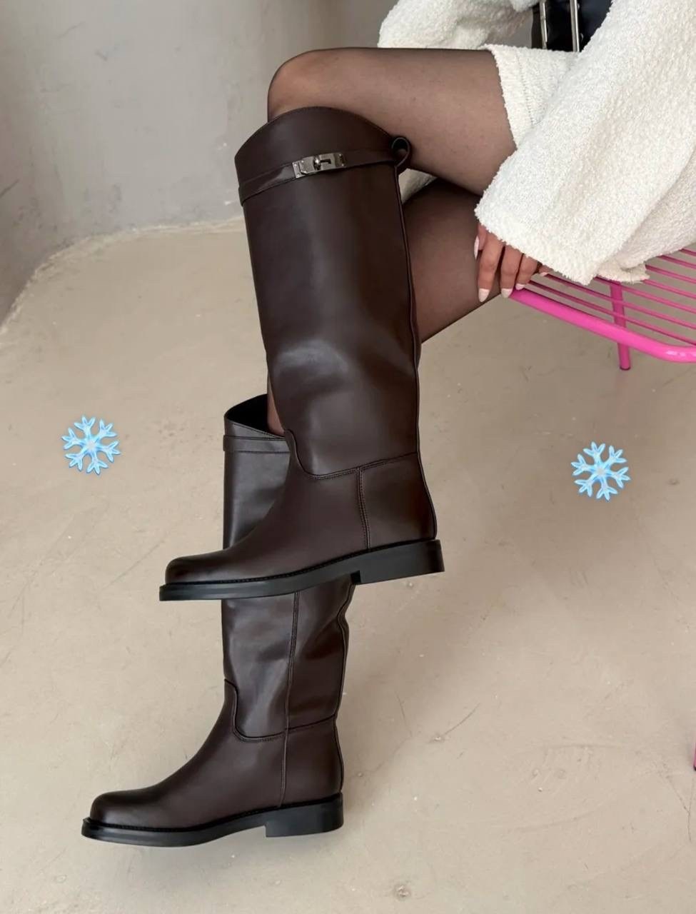 сапоги гермес коричневые,сапоги демисезонные женские,,сапоги натуральная кожа демисезонные,сапоги до колена из натуральной кожи