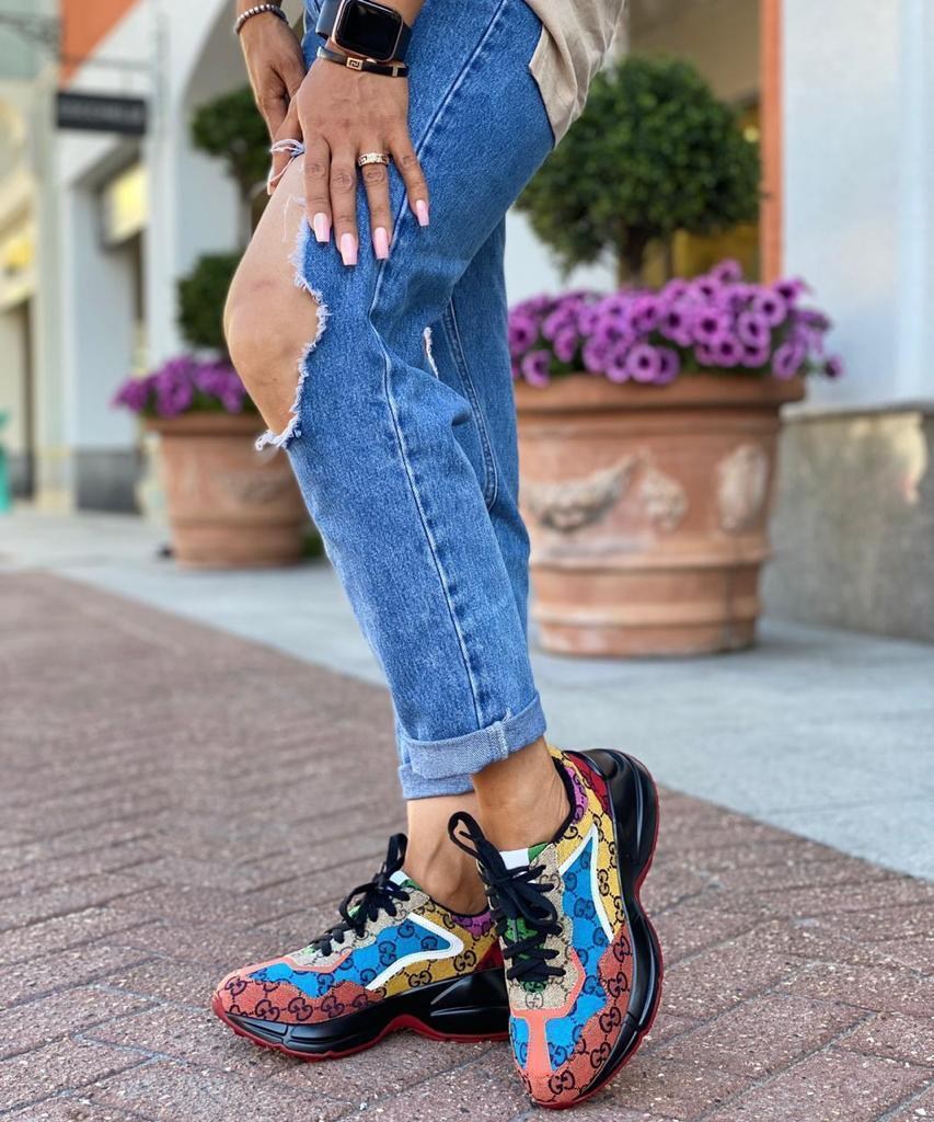 кроссовки женские gucci,кроссовки gucci,кроссовки гуччи зеленые,кроссовки гуччи разноцветные,кроссовки гуччи rhyton