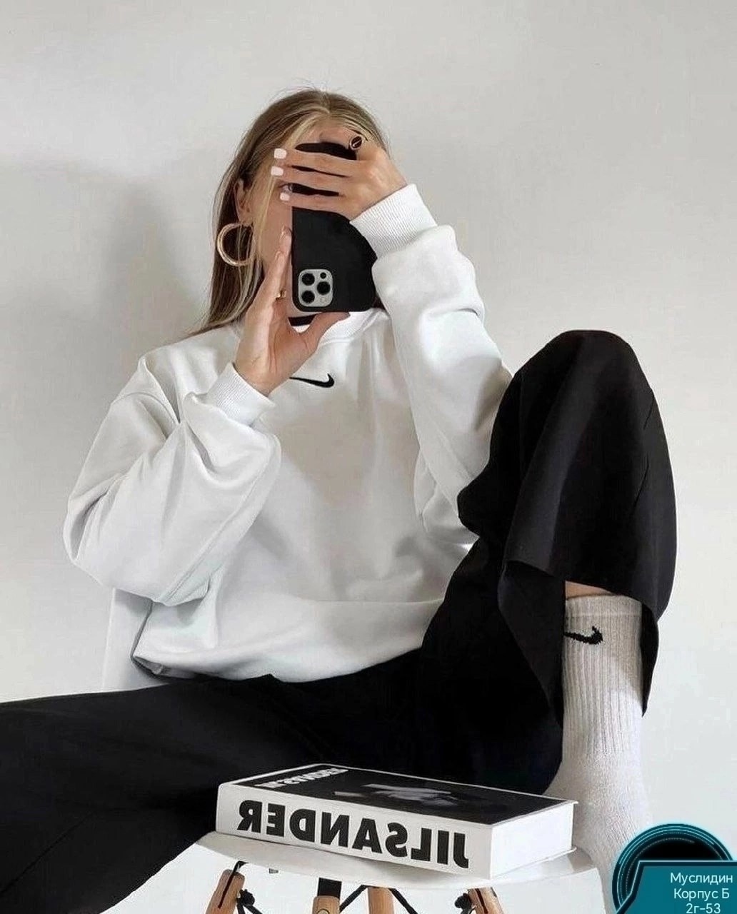 свитшот серый,толстовка найк женская оверсайз,свитшот женская,толстовки свитшот,оверсайз свитшот