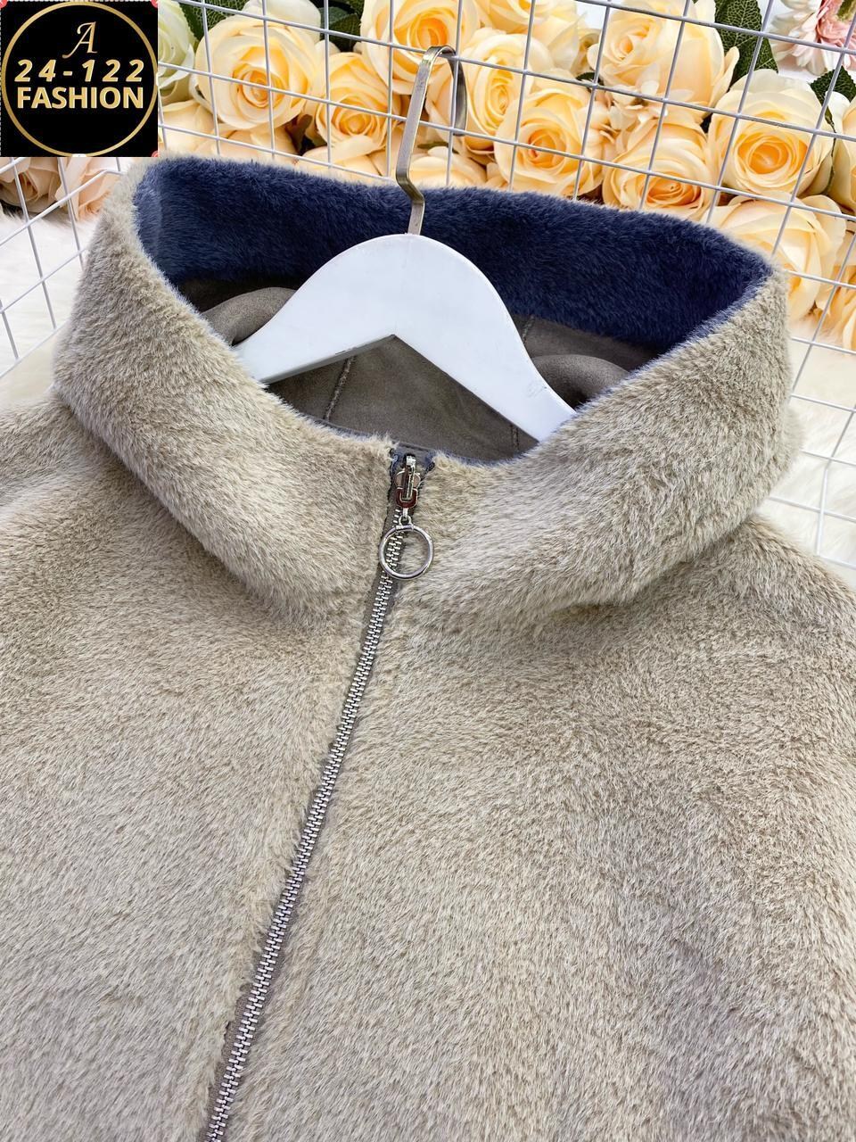 двухсторонняя дубленка женская,куртка женская,повседневная куртка,толстовки женская,верхняя одежда бомберы