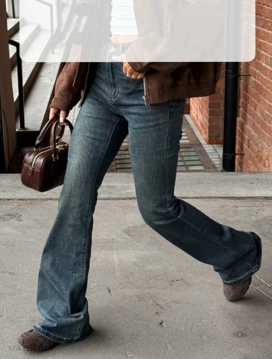 джинсы стильные,джинсы стиль,модные образы,джинсы клеш женские