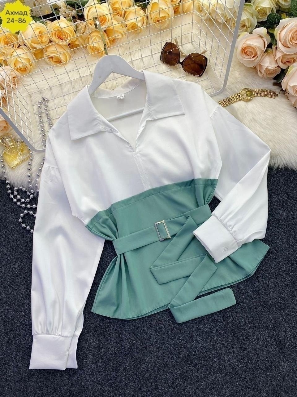 платье с поясом,блузка модная,,рубашка с поясом,повседневная рубашка