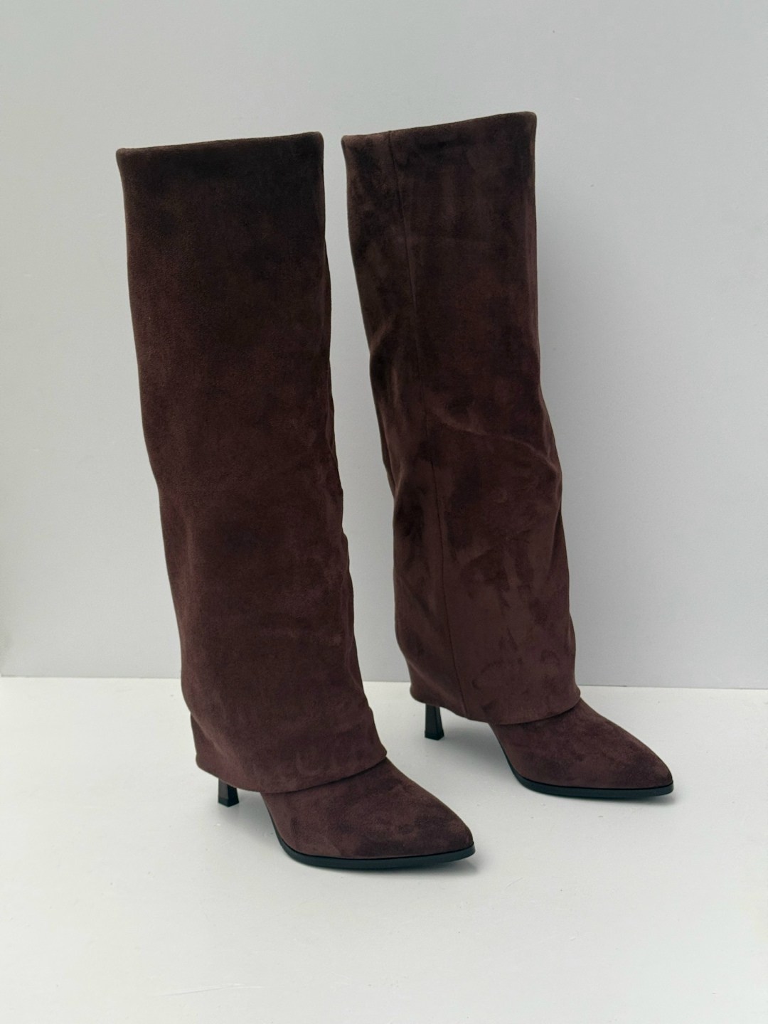 замшевые сапоги,женские сапоги,сапоги из натуральной замши,модные сапоги,замшевые коричневые сапоги sergio rossi