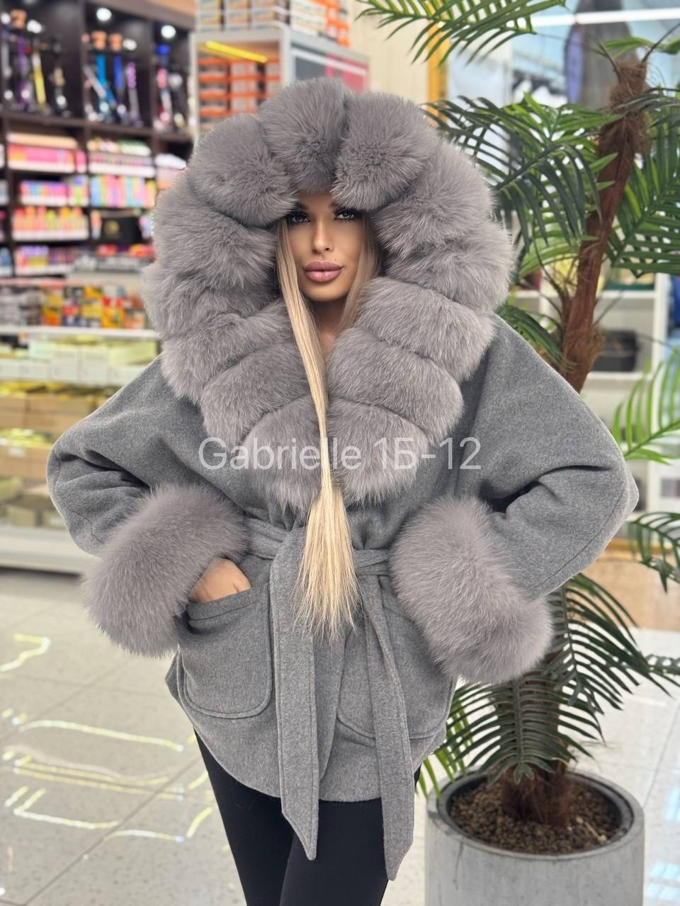 пальто с мехом,полупальто с мехом,мех песец,пальто кашемир,пальто зимнее