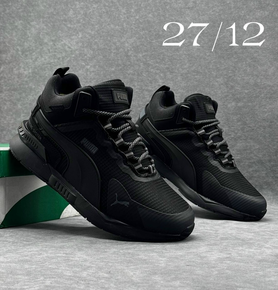 зимние кроссовки puma,кроссовки puma,кроссовки мужские puma,ботинки puma,кроссовки puma черные