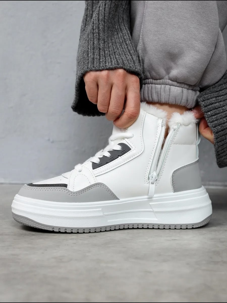 ,кроссовки женскиe,зимние кроссовки женские,кроссовки зимние с мехам,кроссовки высокие