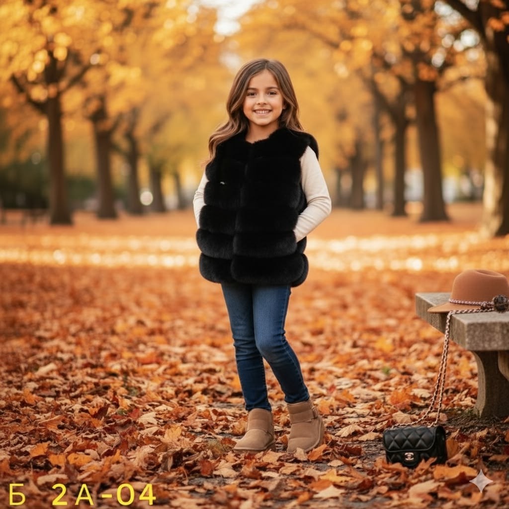 меховая жилетка для девочки,меховая жилетка,меховая жилет,жилетка детская меховая,жилет детский меховой