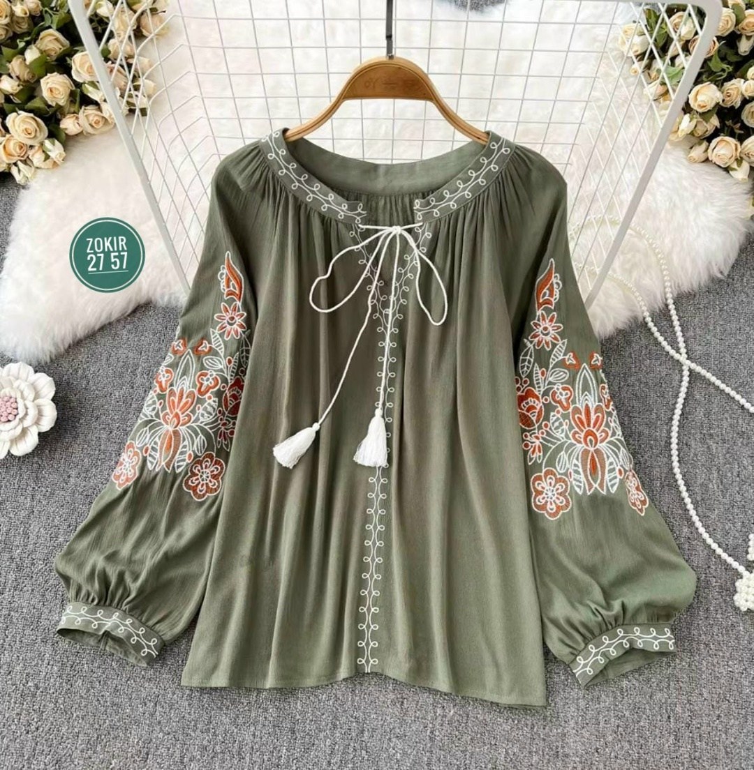 блузка в стиле бохо,женская блузка с вышивкой,блузка с вышивкой,блузка винтажная,блузка бохо