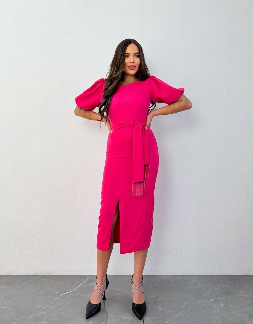 платье креп,пудровое платье,нарядное платье,платье,цвет пудровый