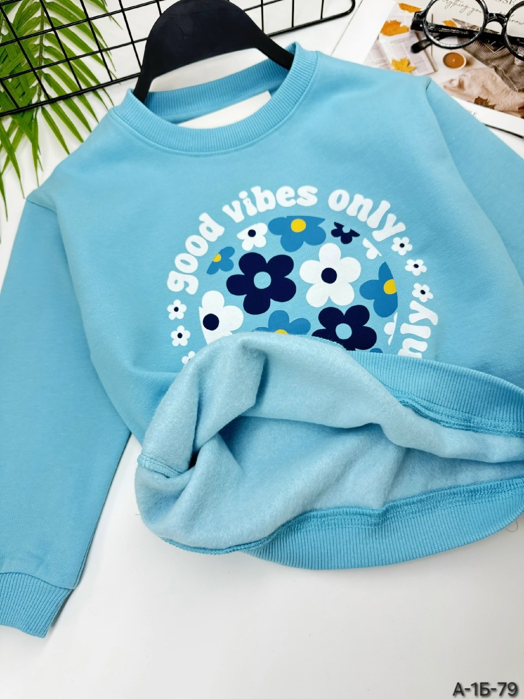 джемпер для девочек,детский свитшот,свитшот для девочек,голубой свитшот,свитшот и толстовка
