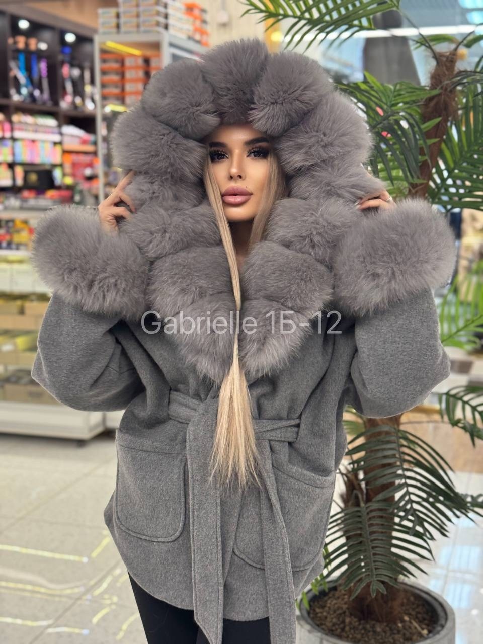 пальто с мехом,полупальто с мехом,мех песец,пальто кашемир,пальто зимнее