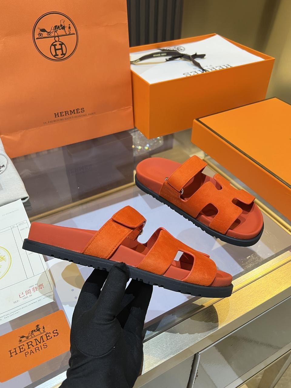 шлепанцы hermes,шлепанцы hermes оранжевые,сандалии hermes,босоножки hermes,шлепки hermes