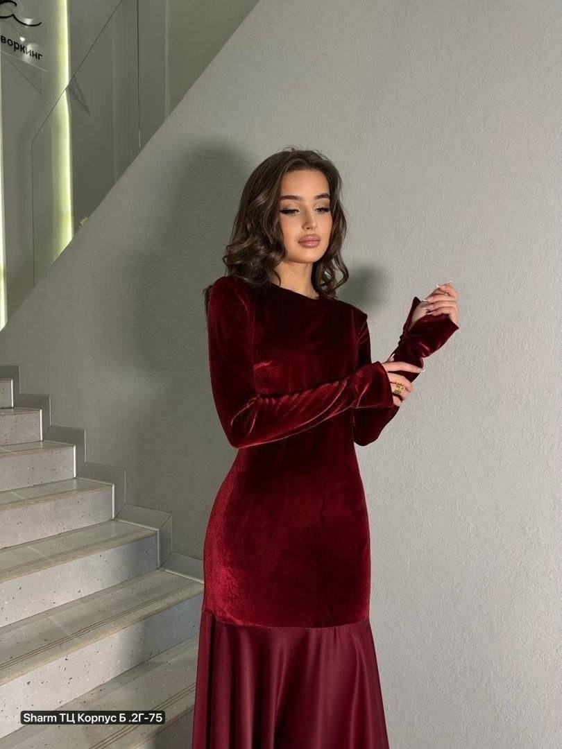 платье велюр,элегантное платье,платья из бархата,платье вечернее в пол,бархатное длинное платье