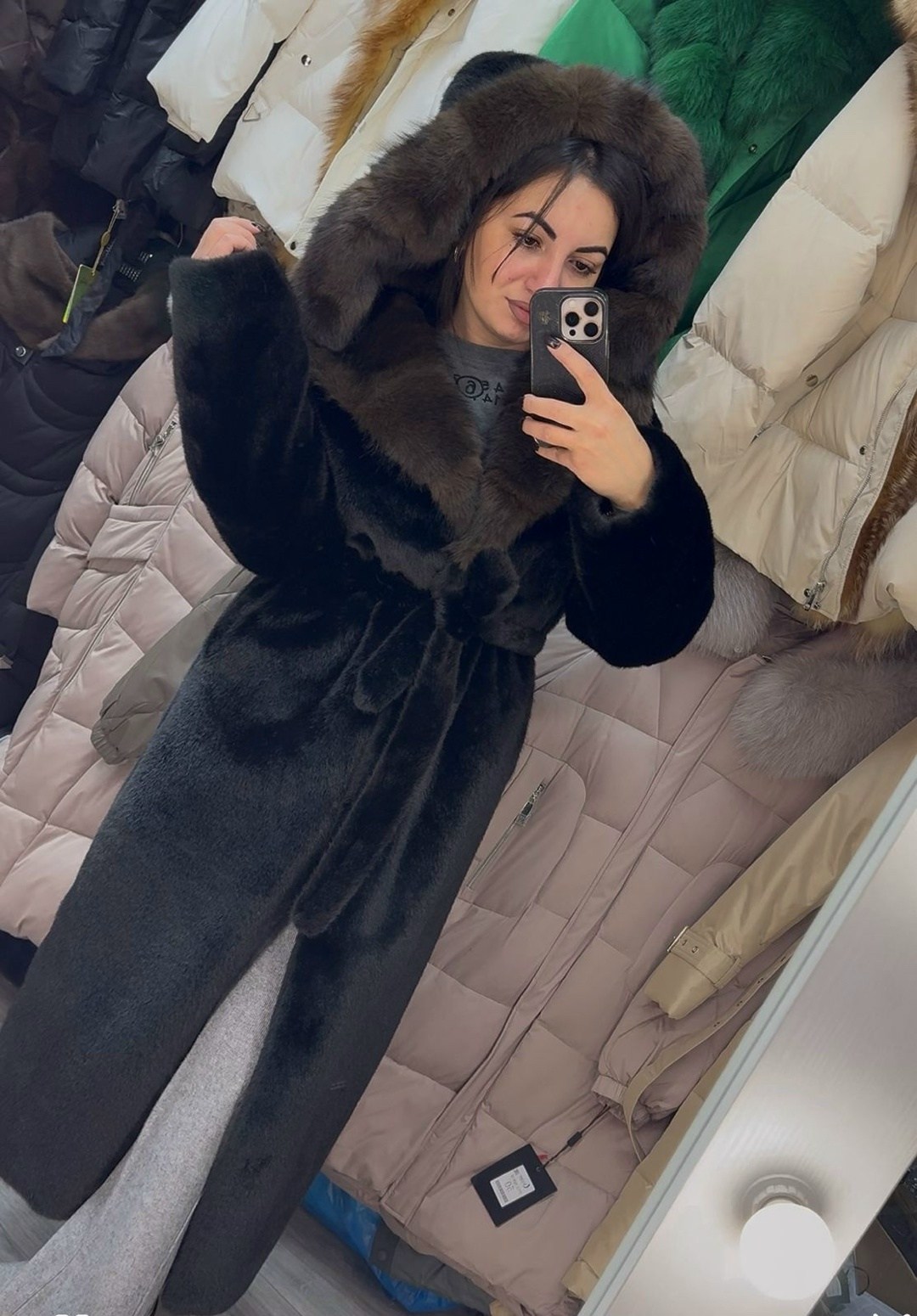 норковая шуба с капюшоном,норковые шубы,шуба с капюшоном,шубка,удлиненная шуба